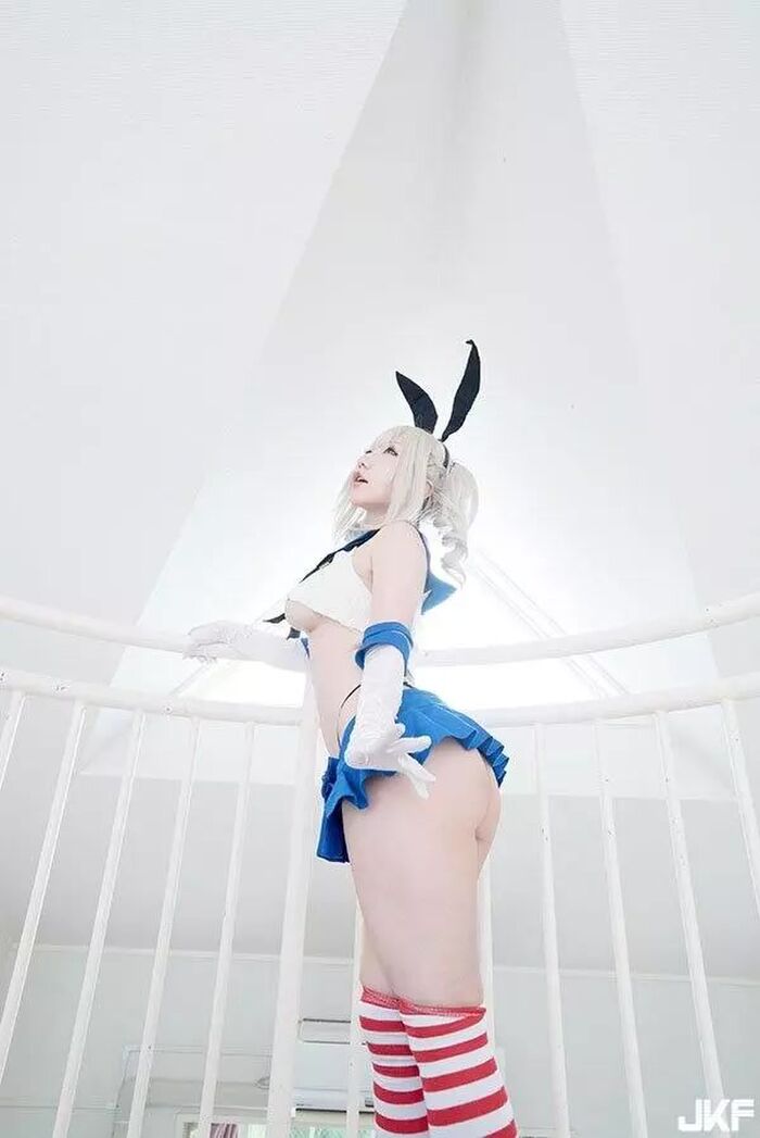 Most exposed COSER Ayaka Saku 20th image