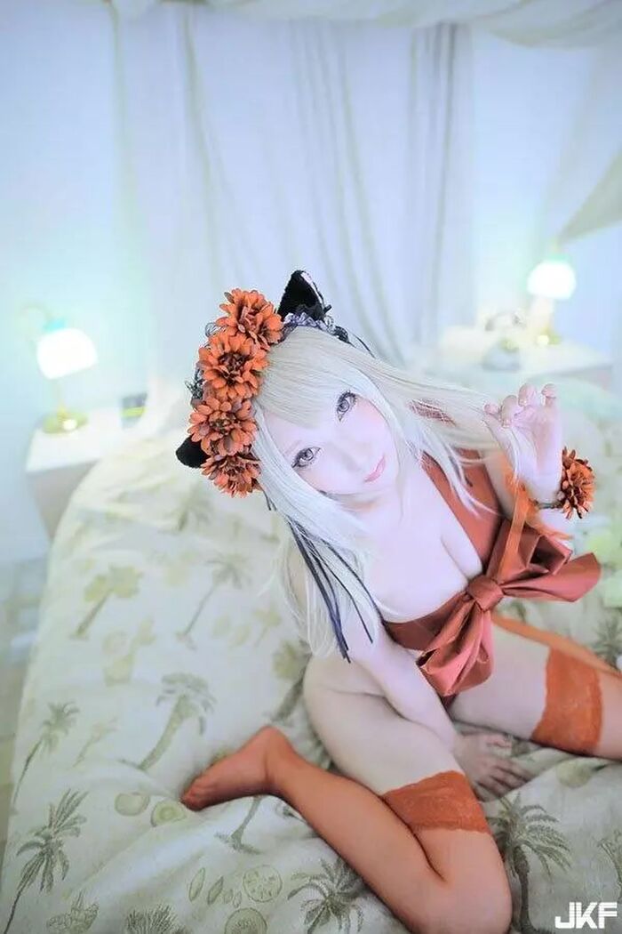 Most exposed COSER Ayaka Saku 41th image