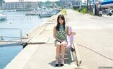 A pull-pull erotic statue (48P) that miho Tono's beautiful girl fascinates