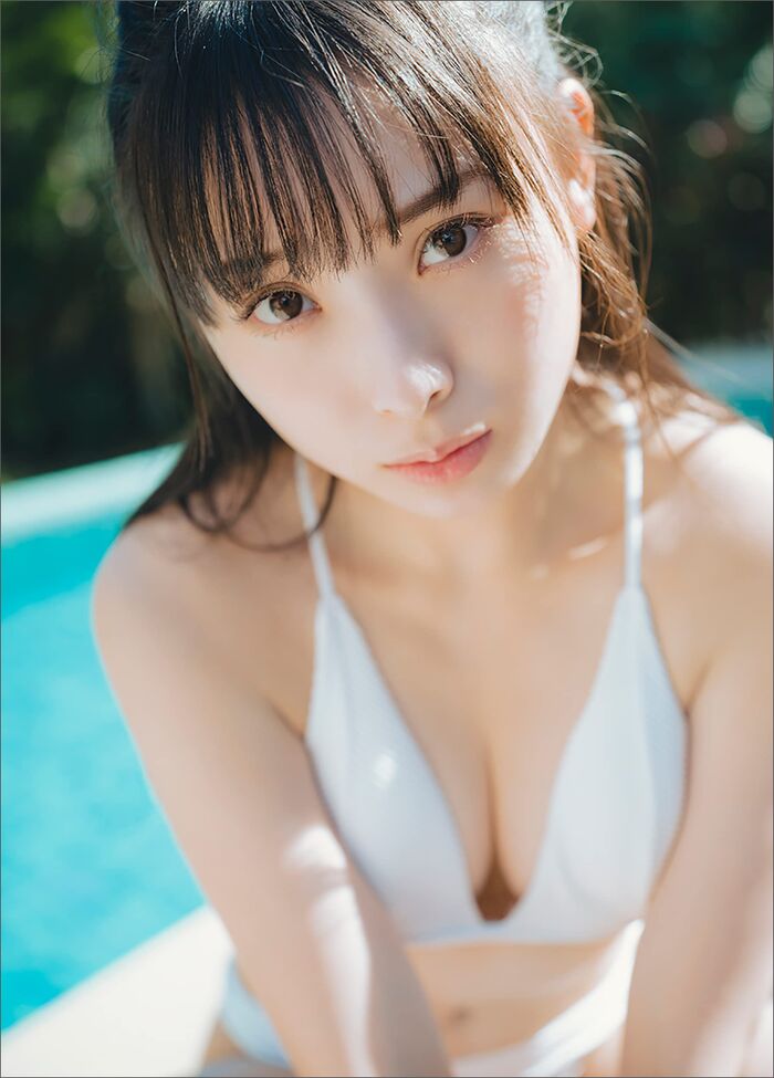 NMB48 Koiwa Umeyama (18), fans are excited about the transparent sexy off shot of www1st photo collection with too much images of bikini swimsuits! 8th image