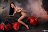 [Model series] long thigh feeling beauty Su Azusa Rei sake separate first flavor [25P]