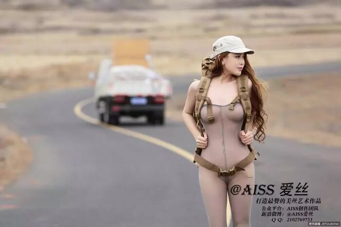 【AISS Love Series】絲襪 Thigh Outer Beat NO.52 Wakaba-Travel Diary DepositEd Edition [15P] 10th image
