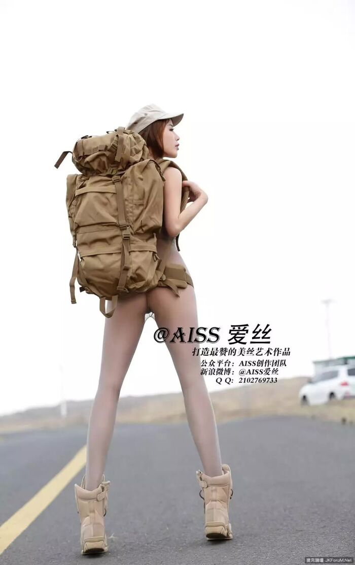 【AISS Love Series】絲襪 Thigh Outer Beat NO.52 Wakaba-Travel Diary DepositEd Edition [15P] 5th image