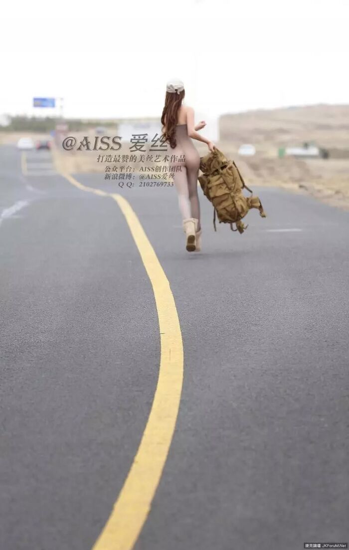 【AISS Love Series】絲襪 Thigh Outer Beat NO.52 Wakaba-Travel Diary DepositEd Edition [15P] 7th image