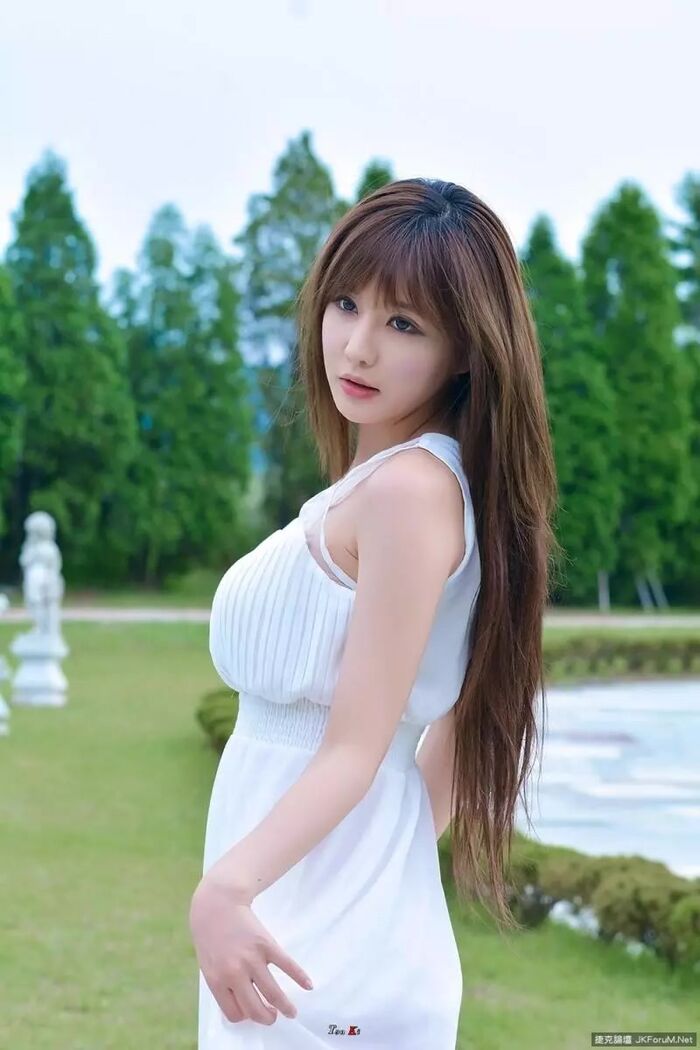 [Model 寫shin series] super-sexual feeling beauty car Imitation Yanagi Chie white length external beat [40P] 19th image