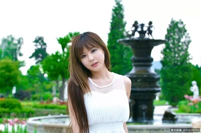 [Model 寫shin series] super-sexual feeling beauty car Imitation Yanagi Chie white length external beat [40P] 20th image