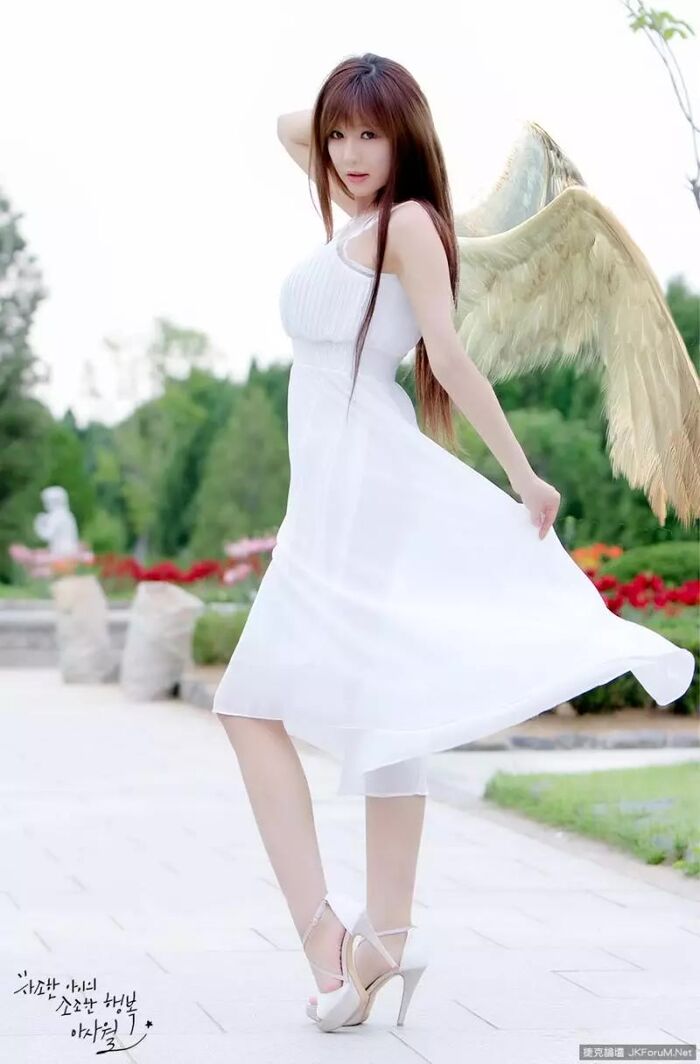 [Model 寫shin series] super-sexual feeling beauty car Imitation Yanagi Chie white length external beat [40P] 21th image