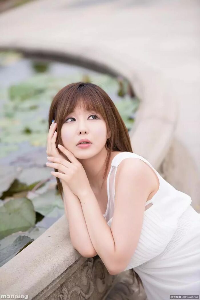 [Model 寫shin series] super-sexual feeling beauty car Imitation Yanagi Chie white length external beat [40P] 7th image