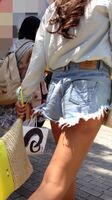 Beautiful legs erotic image certain eye candy w If you walk, the street corner mutchiri thigh tracking!
