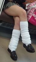 JK's fetish image for mania wearing loose socks 50 sheets