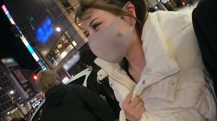 21歳ハーフ美女とTin●erでマッチング。カフェ→カラオケ→路上キス→車内フェラ→ホテルへ… 10th image