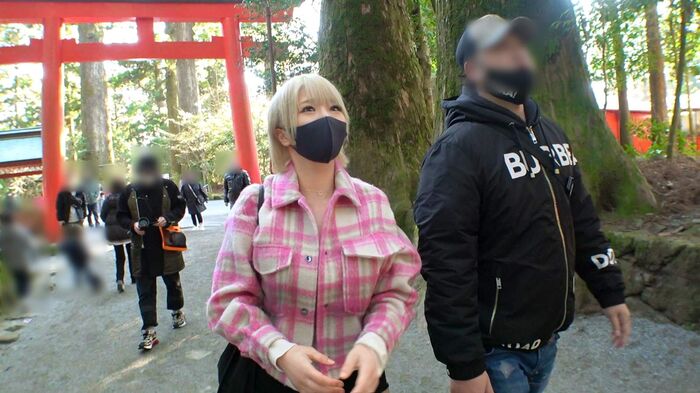 A 24-year-old apparel clerk and company sabot out trip of blonde H cup discovered in Shibuya. Mass squirting carnal sex in a hotel room from mixed bathing hot spring of swimsuit 17th image