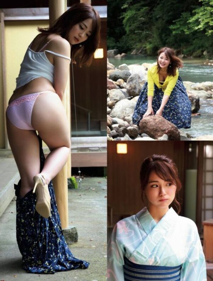 Hirashima Natsumi erotic image 291 sheets! Former AKB member's hand bra semi nude and plump swimsuit summary 52th image