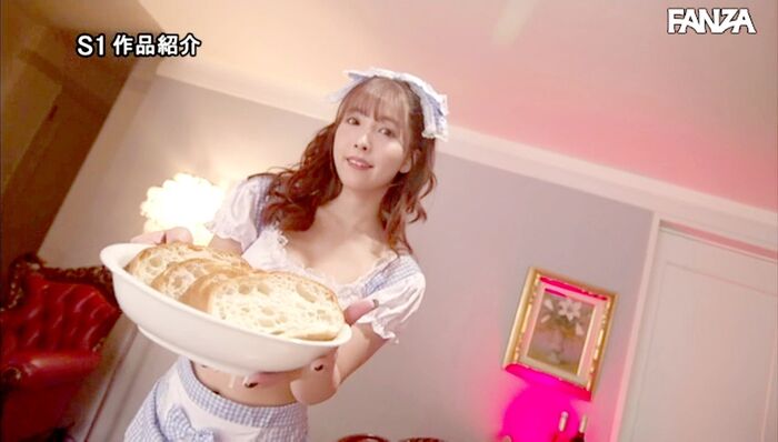 Mikami Yua Sucking Maid From Kiss to 15th image
