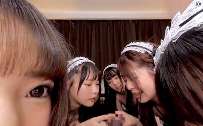 【VR】 Whole body simultaneous licking &amp; harem continuous 6 sex 23th image