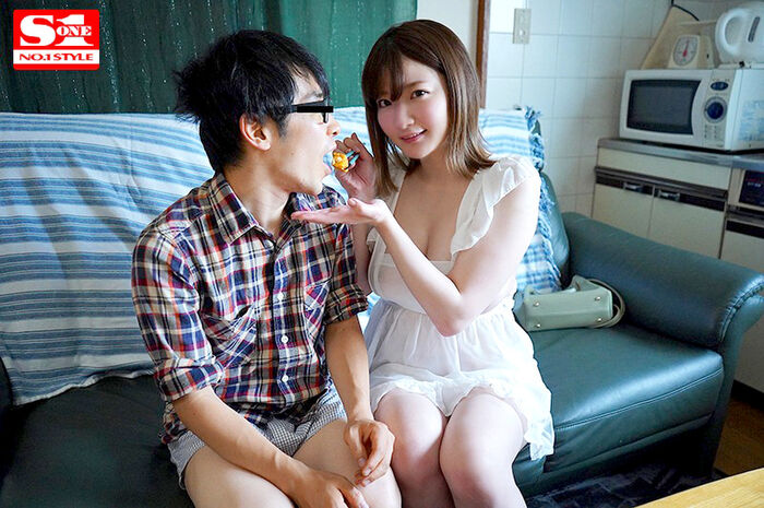 Ejaculation image with Mei Washio God milk 6th image