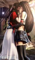 【Sad News】 Tifa and Aeris of FF7, wwwwww cuckolded