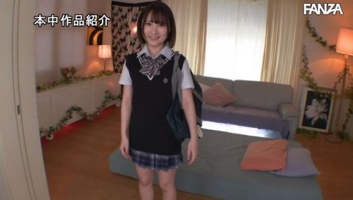 Height 143cm minimum beautiful girl Yura Kana (18) who loves to sing, sexual desire too strong vaginal debut www 23th image